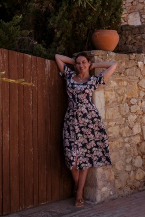 Для отпуска - идеальное платье-халат