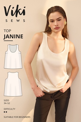 
                             
                                Janine top
                             
                        