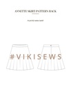 Annette skirt pattern hacking guide