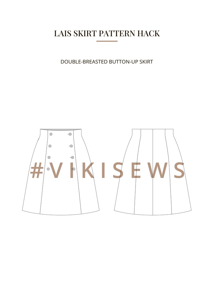 Lais skirt pattern hacking guide