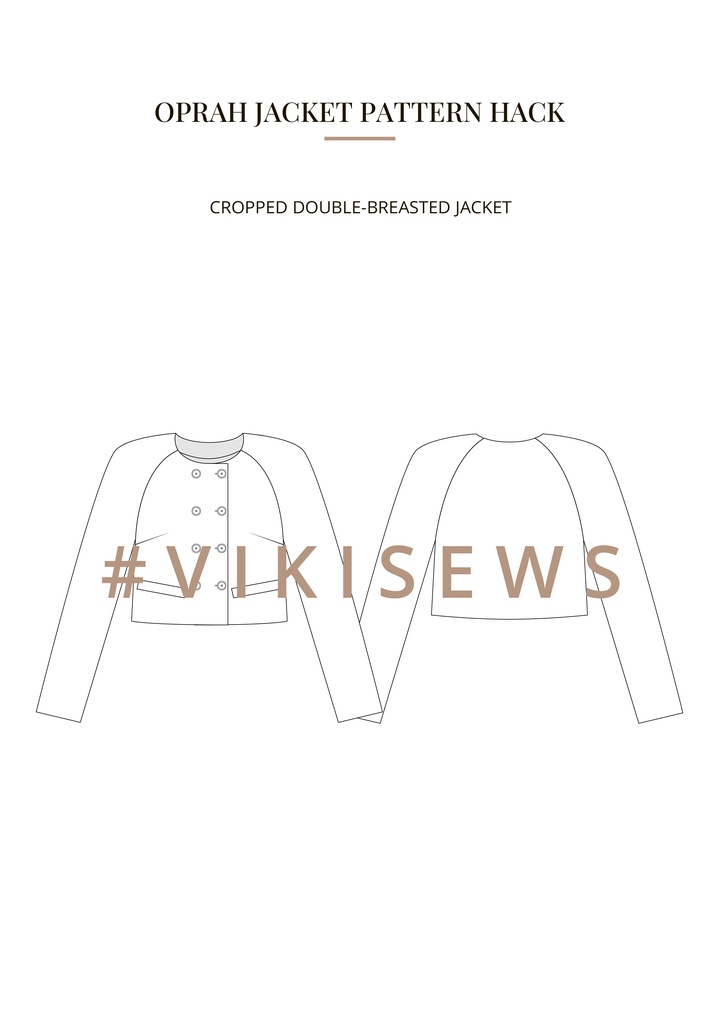 Oprah jacket pattern hacking guide