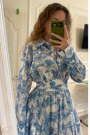 Платье огонь!