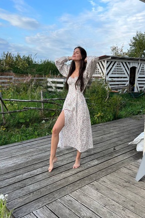 Такое нежное платье вышло