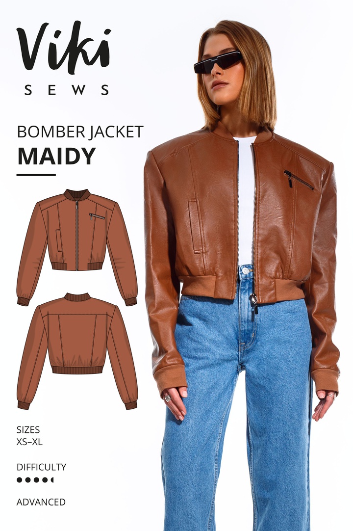 Maidy bomber jacket