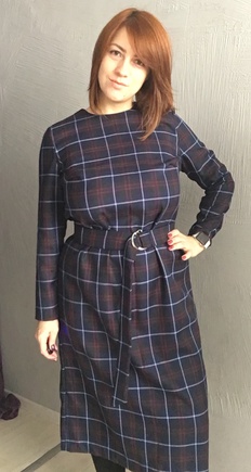 Первая работа по готовой выкройке и куча комплиментов!