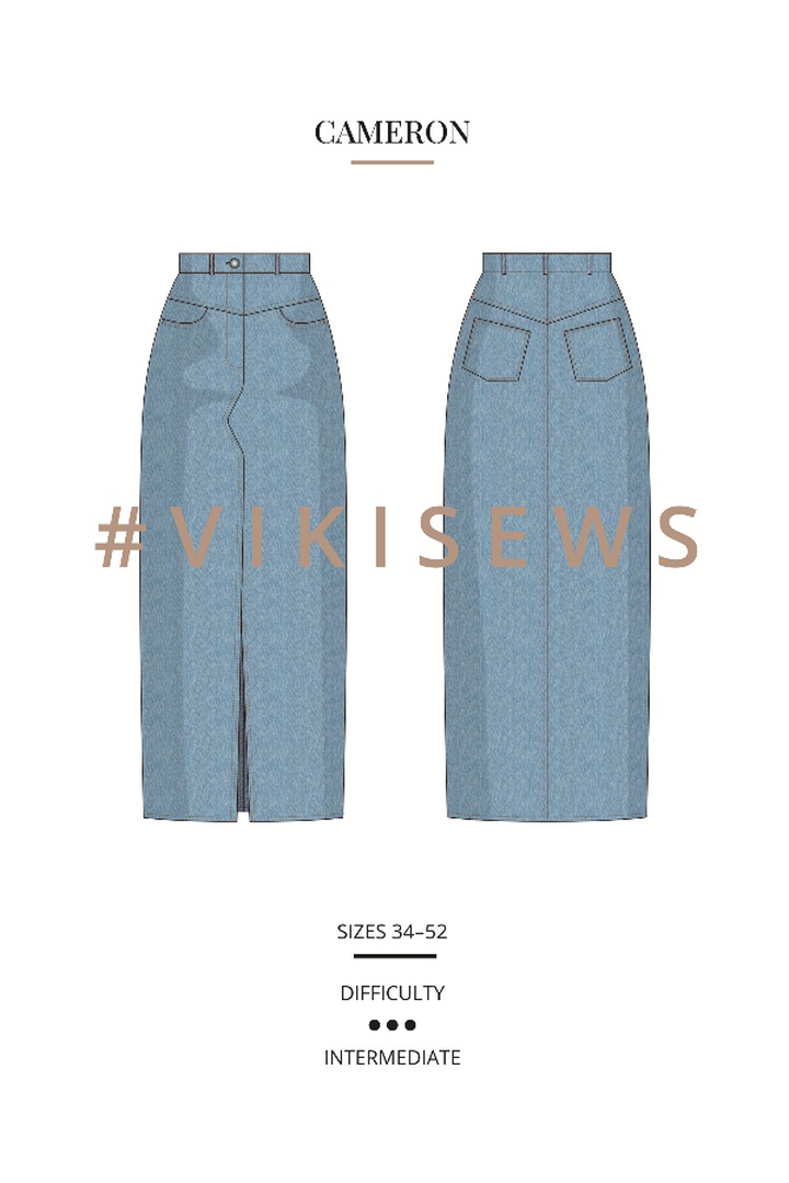 Cameron skirt sewing course