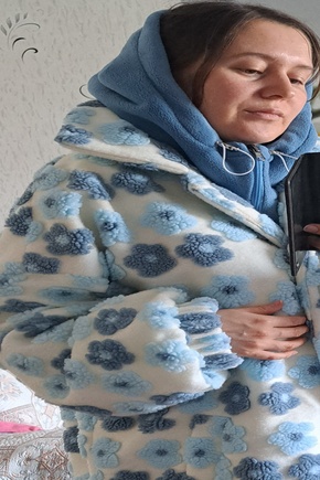 Получилось оввверсайз пальто