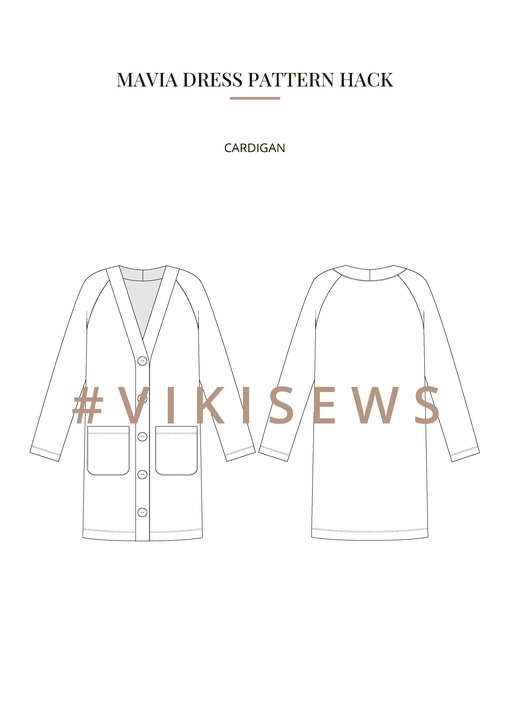 Mavia dress pattern hacking guide