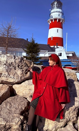 Идеальное пончо, не прогадала)