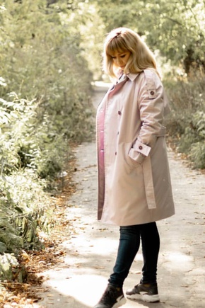 Модный тренч