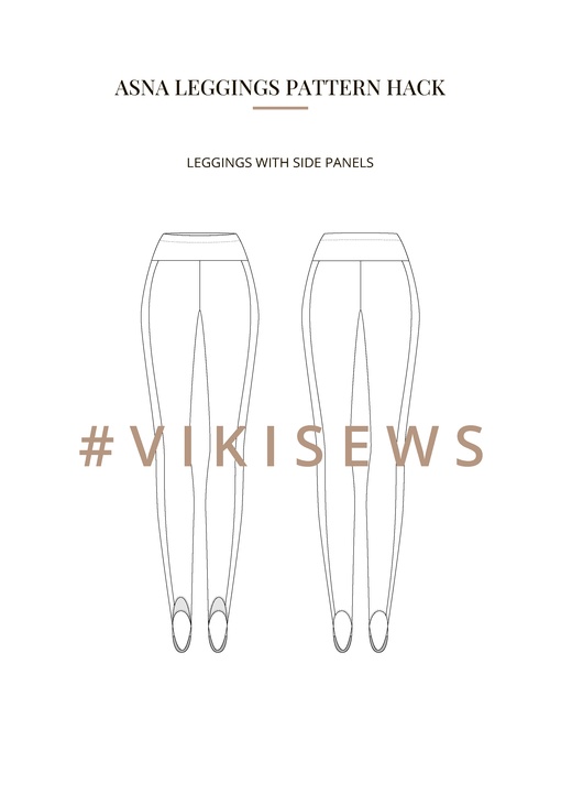 Asna leggings pattern hacking guide