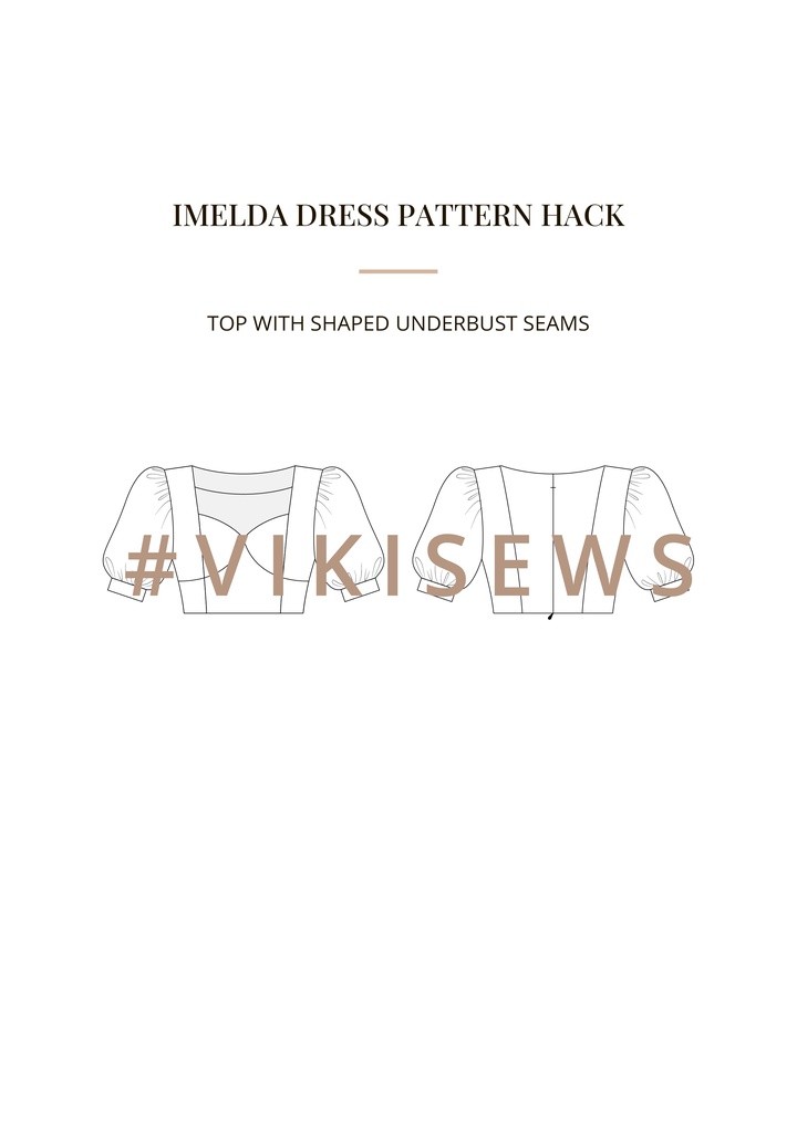 Imelda dress pattern hacking guide