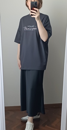 Любимая юбка, простая в пошиве!