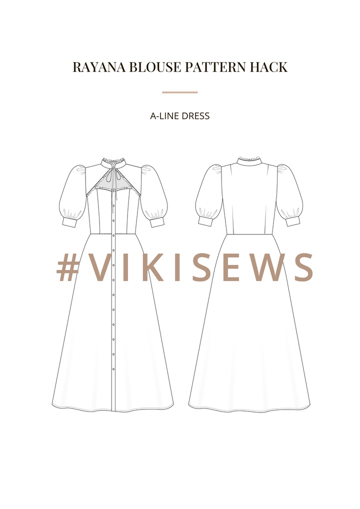 Rayana blouse pattern hacking guide