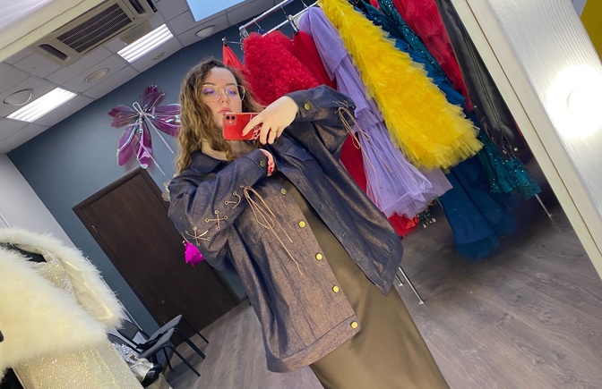 Оригинальная джинсовка