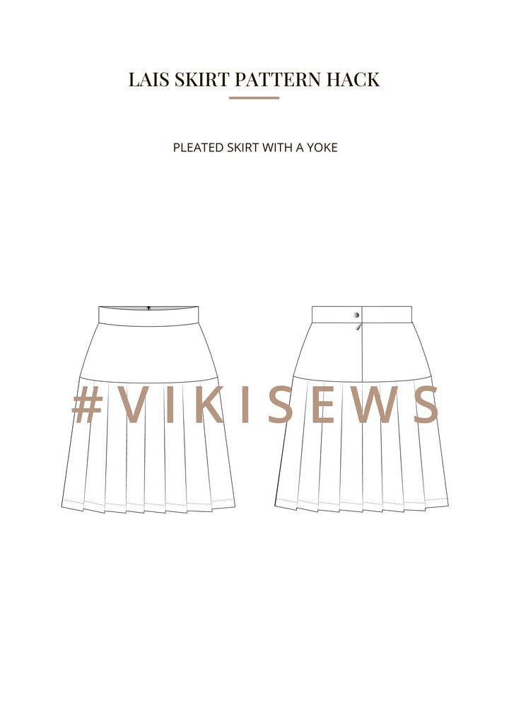 Lais skirt pattern hacking guide