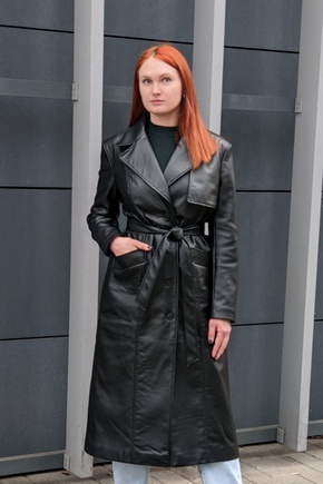 Первая моя работа с экокожей