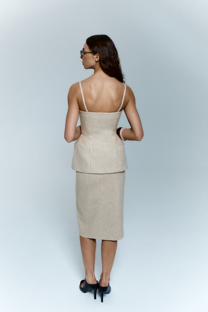 Madeline bustier top