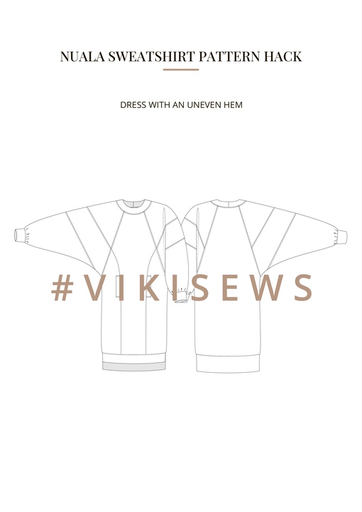 Nuala sweatshirt pattern hacking guide