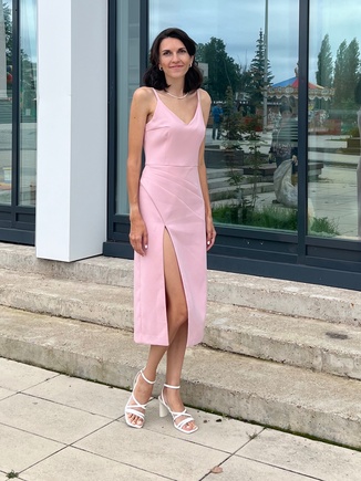 С помощью воркбука по моделированию получилось новое платье