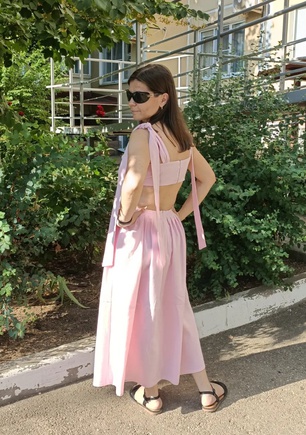 Платье зефирка