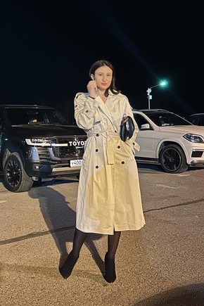 Роскошный любимый тренч