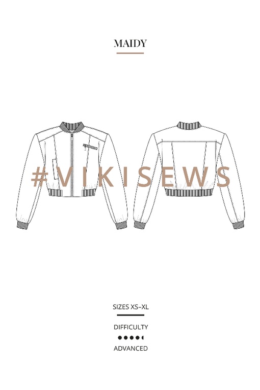 Maidy bomber jacket sewing course