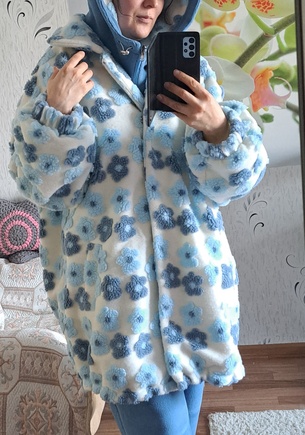 Получилось оввверсайз пальто