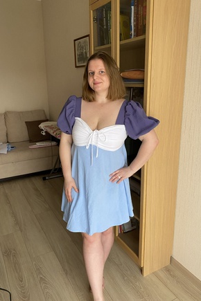 Моё первое платье🥰