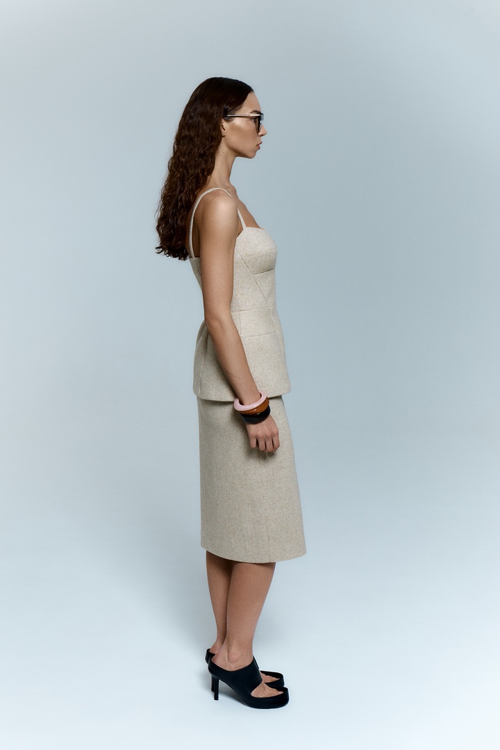 Madeline bustier top