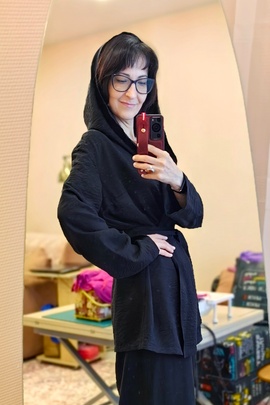 
                             
                                Амайя блузка.
                                Обложка отзыва пользователя @Yulia_Rusku
                             
                        