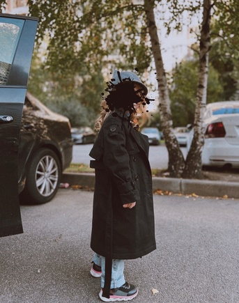 Очень красивый тренч