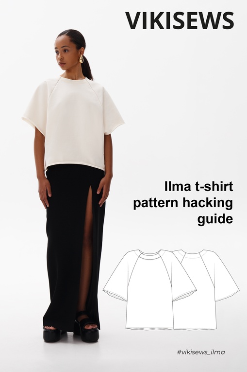 Ilma t-shirt pattern hacking guide