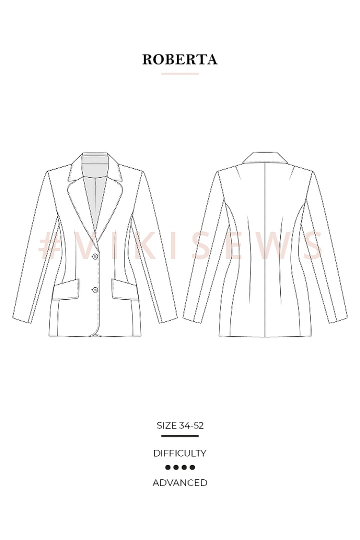 Roberta blazer sewing course