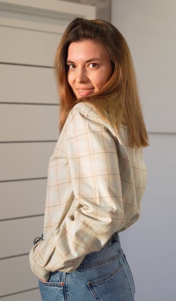 Любимая рубашка на осень!