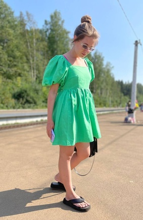 Легкое воздушное платье