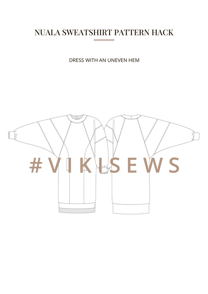 Nuala sweatshirt pattern hacking guide
