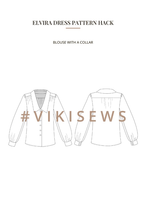 Elvira dress pattern hacking guide