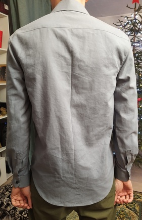 Рубашка из плотного хлопка