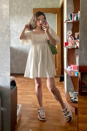 Моё первое платье ❤️