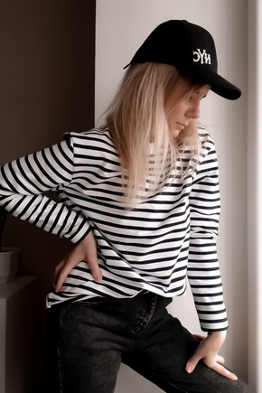 Отличная выкройка для тельняшки