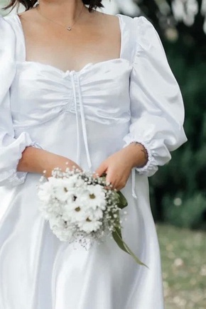 Получилось свадебное платье 🫶