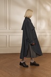 Armande cape coat