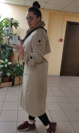 Стильный тренч!