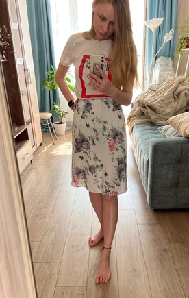 Один вечер и юбка готова