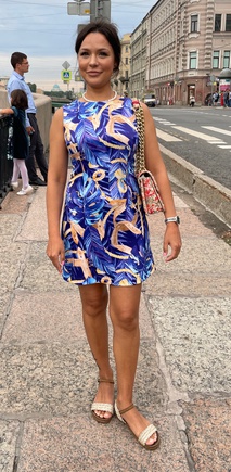 Сшила платье за 1 день