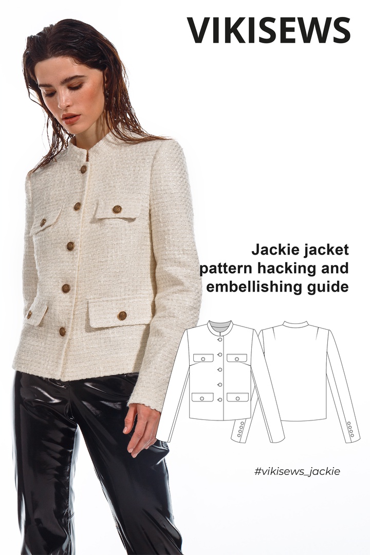 Jackie jacket pattern hacking guide