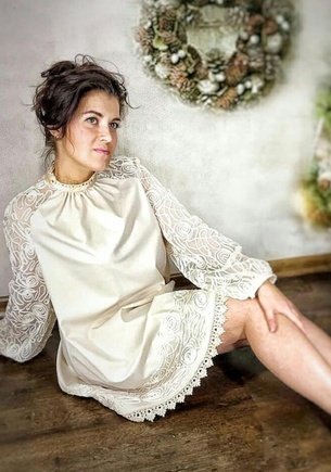 Платье Тилли, с которым участвововала в конкурсе