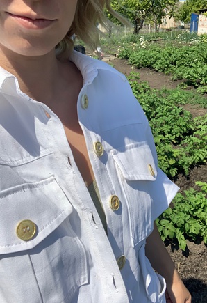 Кипельно-белый