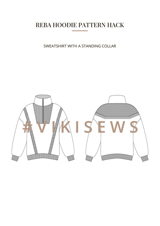 Reba hoodie pattern hacking guide